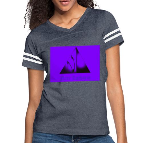 Purple Logo - Women's Vintage Sports T-Shirt