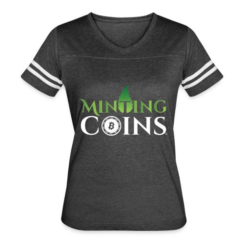Minting Coins - Women's Vintage Sports T-Shirt