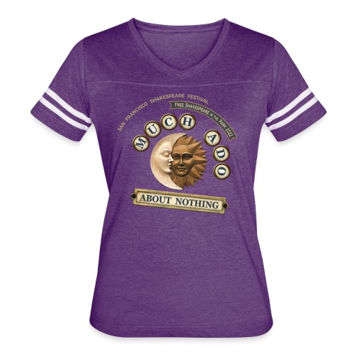 Much Ado About Nothing - 2022 - Women's V-Neck Football Tee