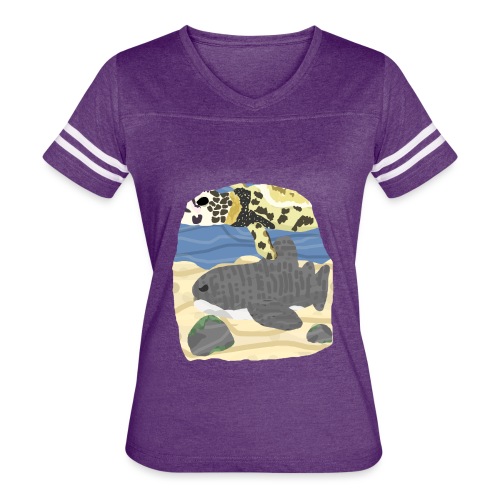 Peaceful and Fang (Chapter 8) - Women's Vintage Sports T-Shirt