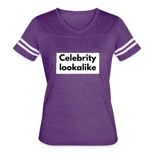 Celebrity lookalike - Women's Vintage Sports T-Shirt
