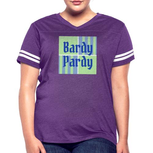 Bardy Pardy Standard Logo - Women's Vintage Sports T-Shirt