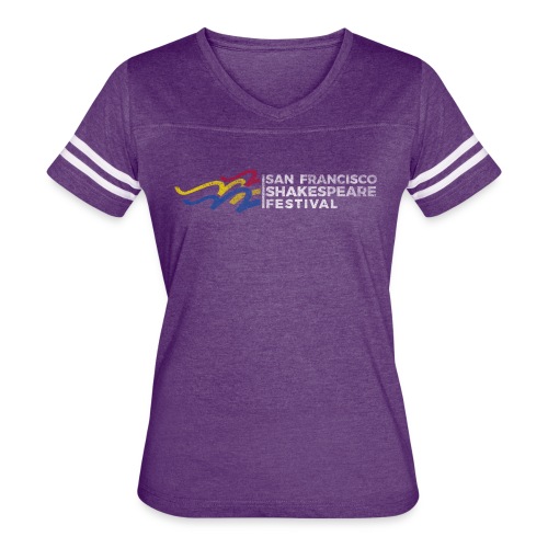 SFSF Grunge Logo - Women's Vintage Sports T-Shirt