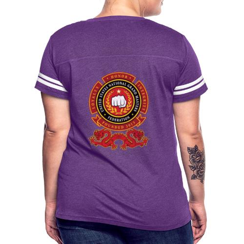 United States National Grand Masters Federation - Women's Vintage Sports T-Shirt