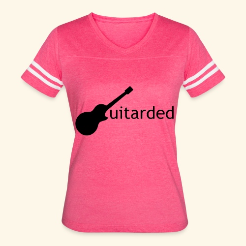Guitarded - Women's Vintage Sports T-Shirt