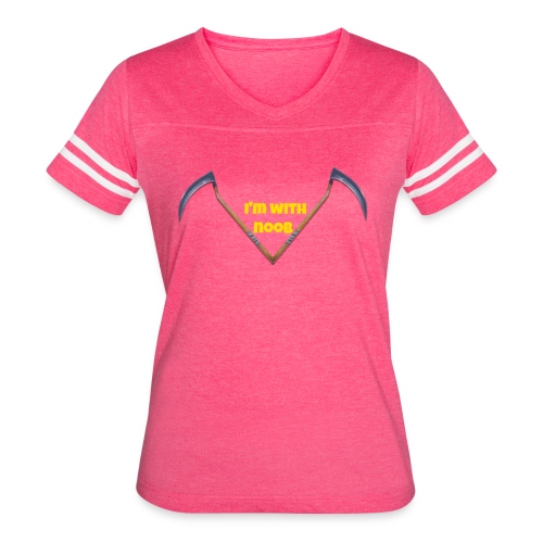 Im with noob - Women's Vintage Sports T-Shirt
