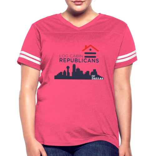 Log Cabin Republicans - Dallas Skyline - Women's Vintage Sports T-Shirt