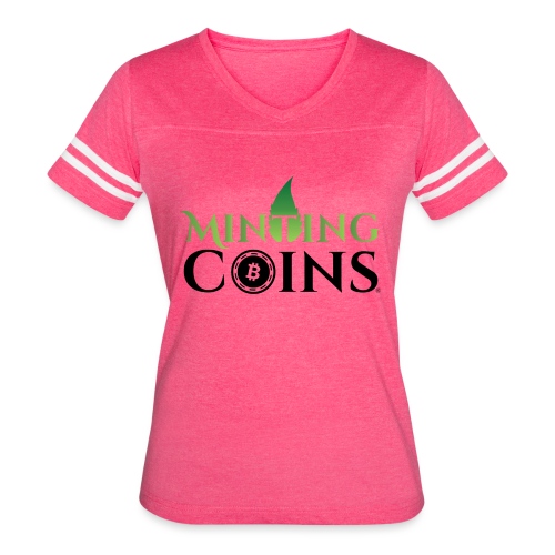 Minting Coins - Women's Vintage Sports T-Shirt