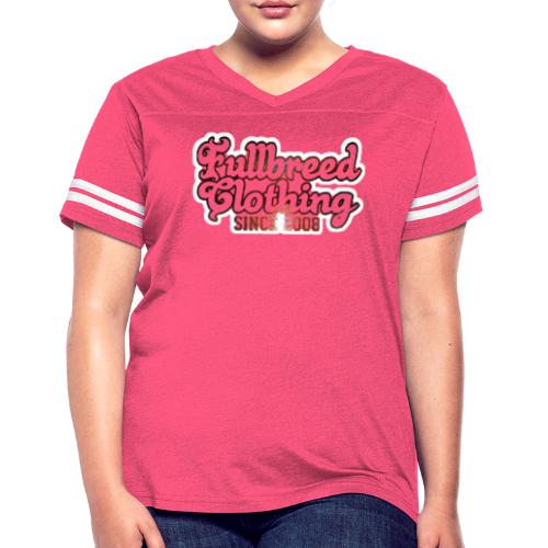 Fullbreed Custom Style - Women's Vintage Sports T-Shirt