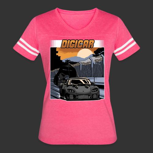 Shut-down - Women's V-Neck Football Tee