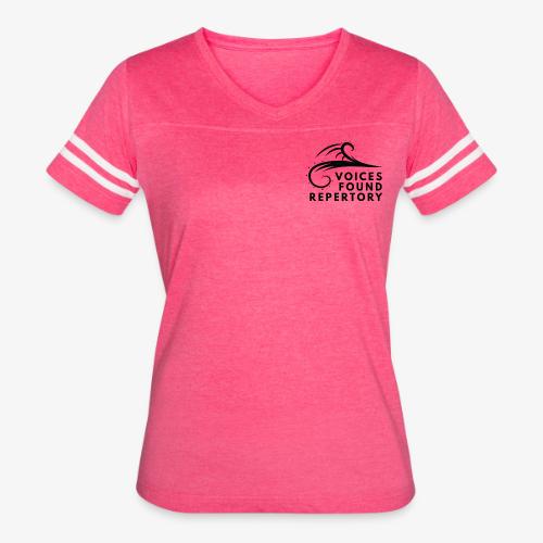 The Classics Collection - Women's V-Neck Football Tee