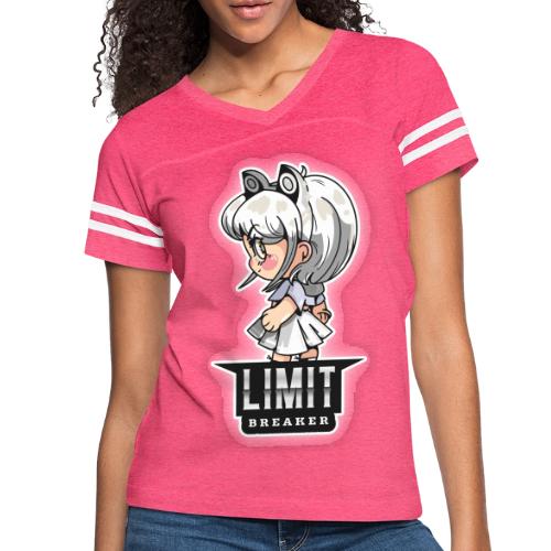 Limit Breaker - Women's V-Neck Football Tee