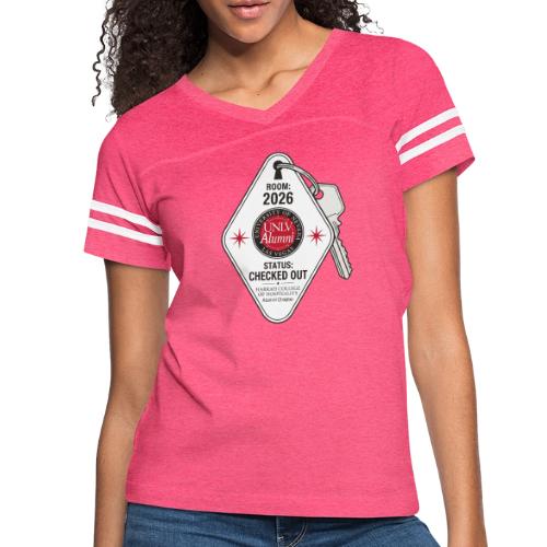 Checked out 2026 edition - Women's V-Neck Football Tee
