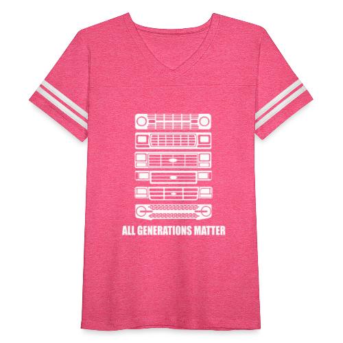 All Generations Matter - Women's Vintage Sports T-Shirt