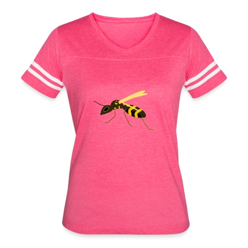 OWASP Juice Shop Evil Wasp - Women's Vintage Sports T-Shirt