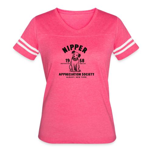 RO 1958 Appreciation Society Dark - Women's V-Neck Football Tee