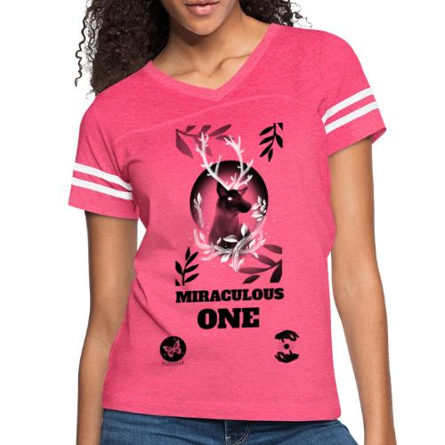 Miraculous One - Women's V-Neck Football Tee