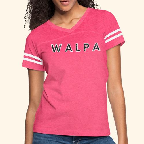 WALPA Double Sided Design 1 - Women's V-Neck Football Tee