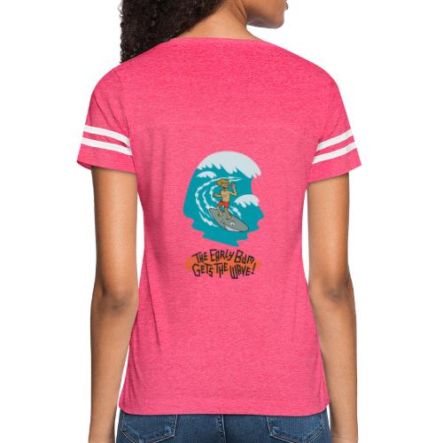 Premium Two Sided ArtSurf© - Women's Vintage Sports T-Shirt