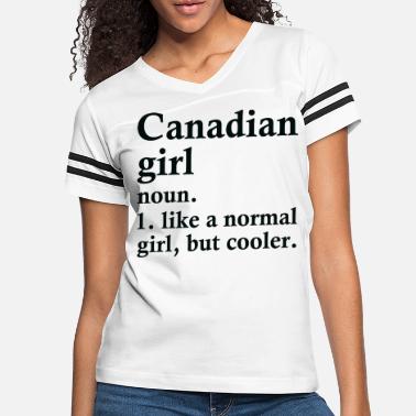 Canadian Girl Funny Canada Family' Women's Vintage Sport T-Shirt |  Spreadshirt