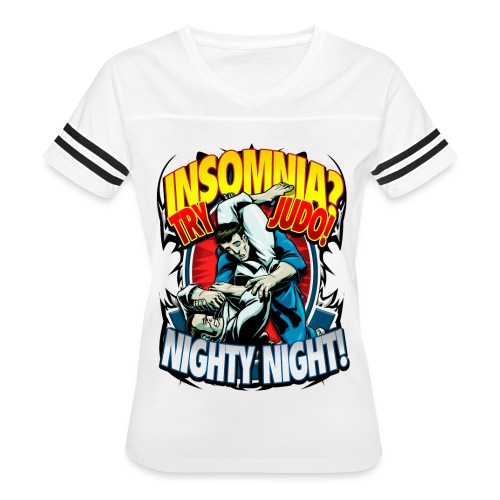 Judo Shirt - Insomnia Judo Design - Women's Vintage Sports T-Shirt