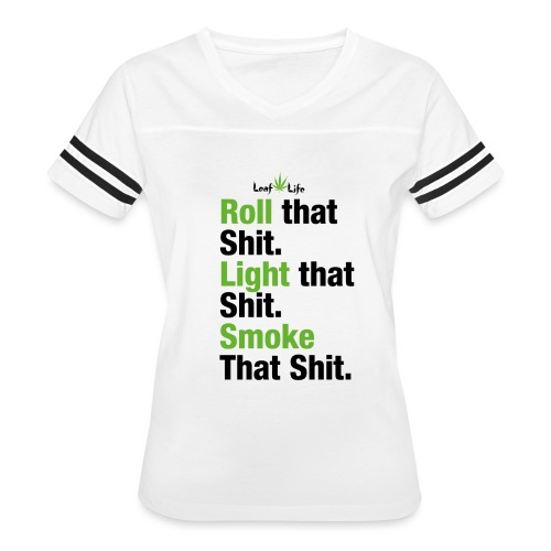 Roll Light Smoke - Women's Vintage Sports T-Shirt