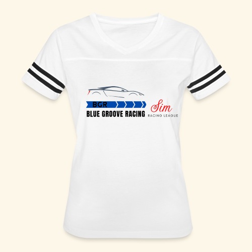 Blue Groove Racing SRL Black - Women's Vintage Sports T-Shirt