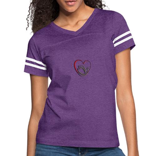 Love and Pureness of a Dove - Women's Vintage Sports T-Shirt
