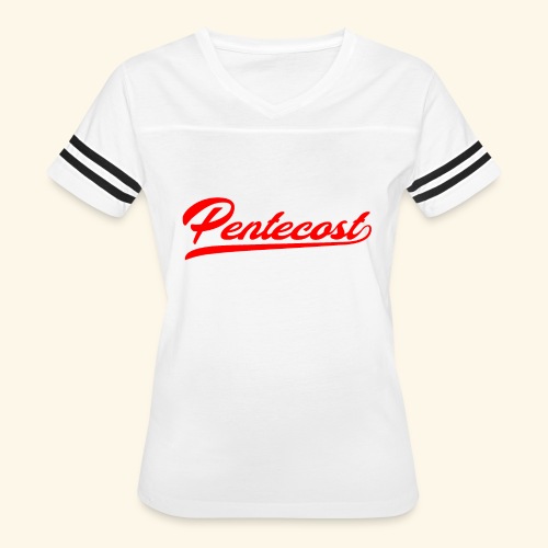 Pentecost T-Shirt - Women's V-Neck Football Tee