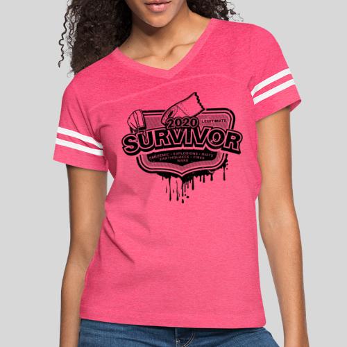 2020 Survivor Dirty BoW - Women's Vintage Sports T-Shirt