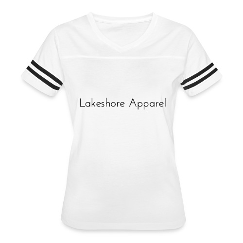 Lakeshore Apparel - Women's V-Neck Football Tee