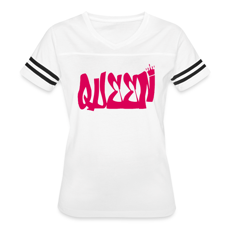 "Queen" - Regal Pink Piece - 2019 - Women's Vintage Sports T-Shirt