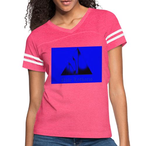 Blue Logo 2 - Women's Vintage Sports T-Shirt