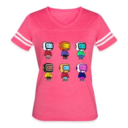 TEVO Army - Women's V-Neck Football Tee