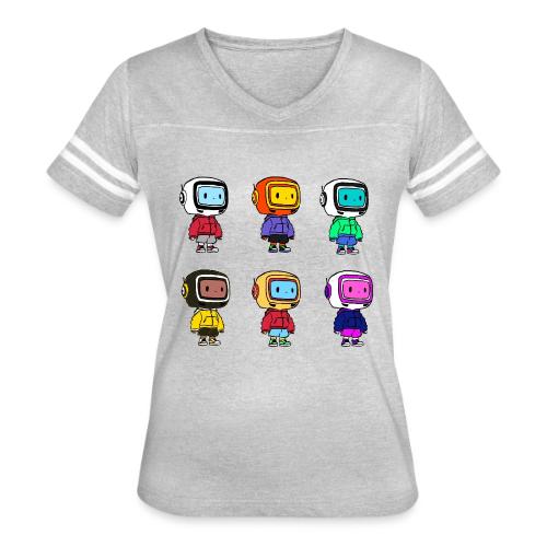 TEVO Army - Women's V-Neck Football Tee