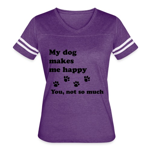 love dog 2 - Women's Vintage Sports T-Shirt