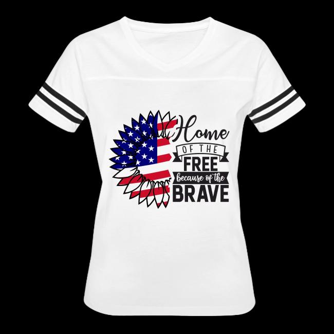 Home the free because of the brave