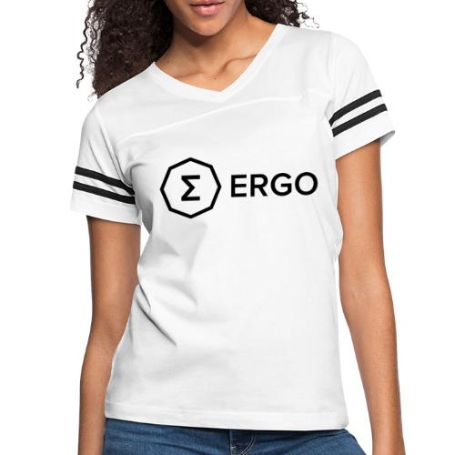 Ergo Symbol with Name - Women's Vintage Sports T-Shirt