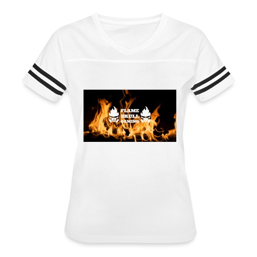 Flame Skulls Merchandise 2018- 2019 - Women's Vintage Sports T-Shirt