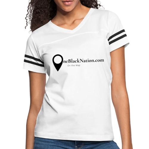 Black Logo - Women's Vintage Sports T-Shirt