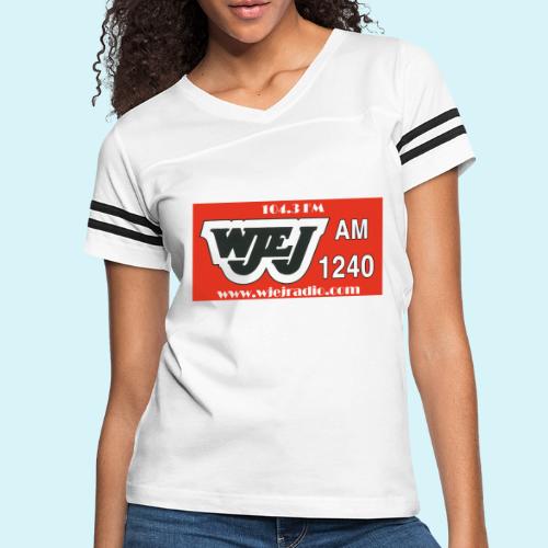 WJEJ LOGO AM / FM / Website - Women's Vintage Sports T-Shirt