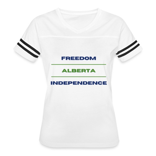 ALBERTA INDEPENDENCE - Women's Vintage Sports T-Shirt