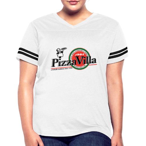 Pizza Villa logo - Women's Vintage Sports T-Shirt