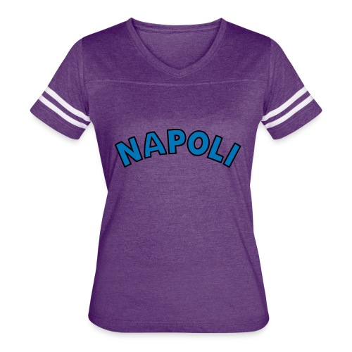 Napoli - Women's V-Neck Football Tee