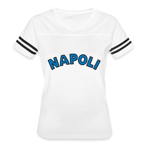 Napoli - Women's V-Neck Football Tee
