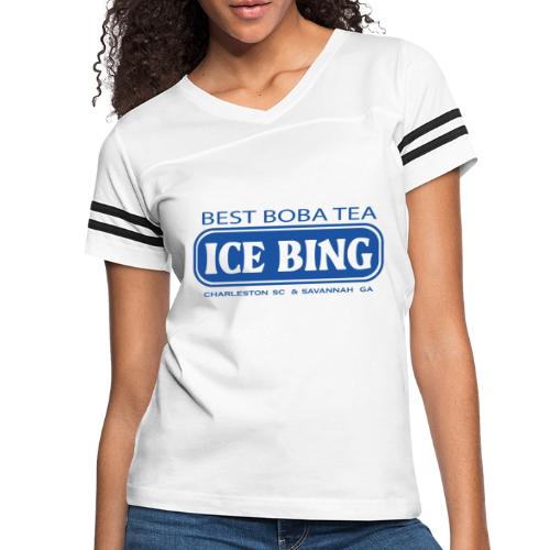ICE BING LOGO 2 - Women's Vintage Sports T-Shirt