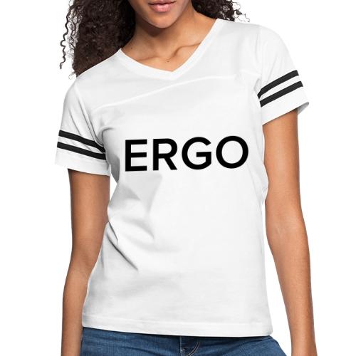 ERGO - Women's V-Neck Football Tee
