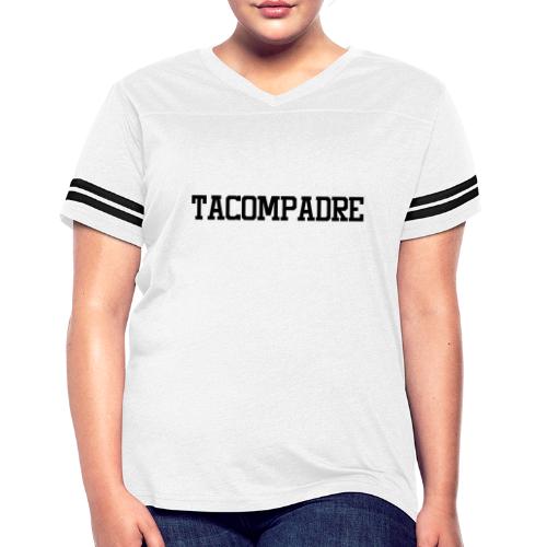 Tacompadre - Women's V-Neck Football Tee