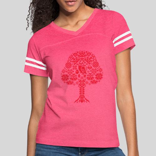 Hrast (Oak) - Tree of wisdom - Women's Vintage Sports T-Shirt