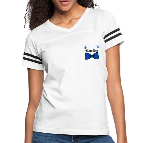 TomoTees Logo - Women's V-Neck Football Tee